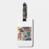 Tijd om hem te laten fietsen bagagelabel (Achterkant verticaal)