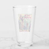 Tijd om hem te laten fietsen glas (Achterkant)