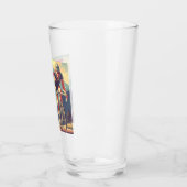 Tijd om hem te laten fietsen glas (Links)