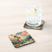 Tijd om hem te laten lijden bier onderzetter (Rechterzijde)