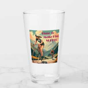 Tijd om hem te laten lijden Fietsen Glas