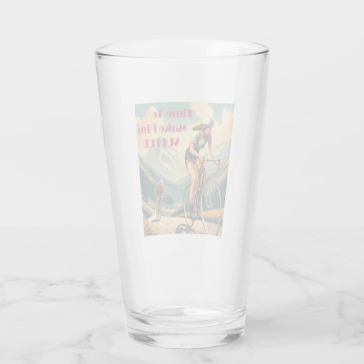 Tijd om hem te laten lijden glas (Achterkant)