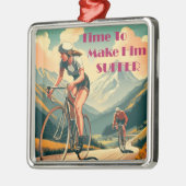 Tijd om hem te laten lijden metalen ornament (Links)