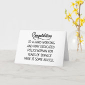 TIJD OM HET ***GEVOEL*** VAN HET UIT DIENST TREDEN KAART (Gele Bloem)