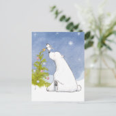 Tijd om het kerstboom Briefkaart te versieren (Staand voorkant)