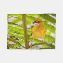 Tijd om het nest te bouwen fleece deken