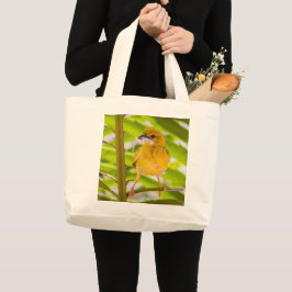 Tijd om het nest te bouwen grote tote bag
