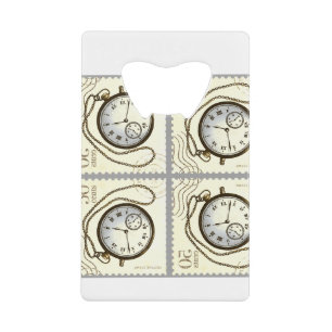 TIJD om het open te maken! Creditkaart Flessenopener