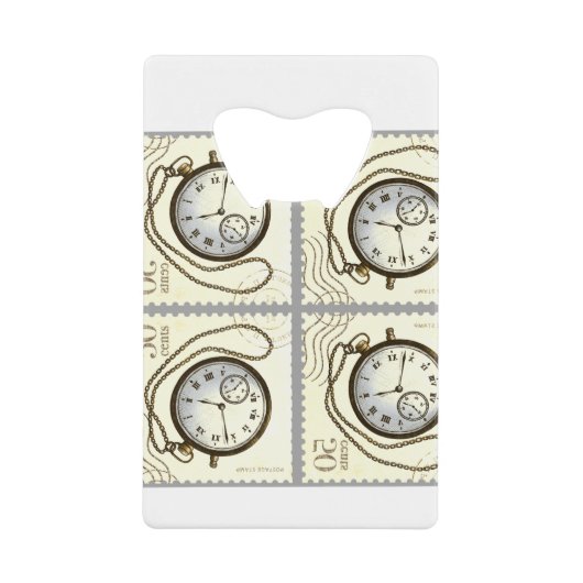 TIJD om het open te maken! Creditkaart Flessenopener (Voorkant)