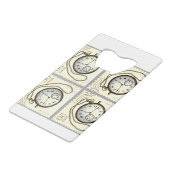 TIJD om het open te maken! Creditkaart Flessenopener (Achterkant Gekanteld)