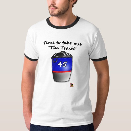 Tijd om het Shirt uit de vuilnisbak te halen (Voorkant)