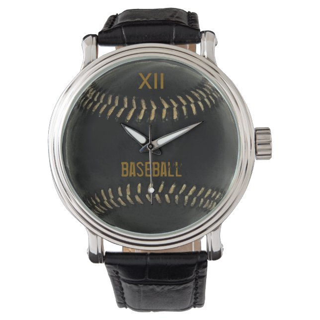 Tijd om honkbal te spelen horloge (Voorkant)
