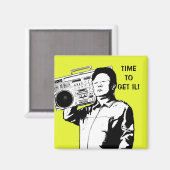 Tijd om IL te halen! Magneet (Voorkant / Achterkant)