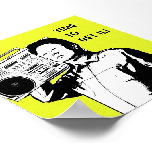 Tijd om IL te halen! Poster (Hoek)