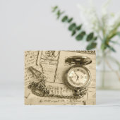 Tijd om in contact te blijven met briefkaart (Staand voorkant)