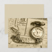 Tijd om in contact te blijven met briefkaart (Voorkant / Achterkant)