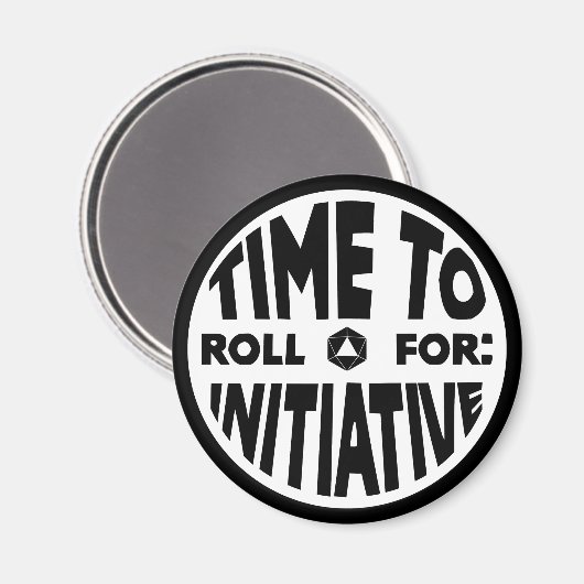 Tijd om initiatief te nemen magneet (Voorkant / Achterkant)