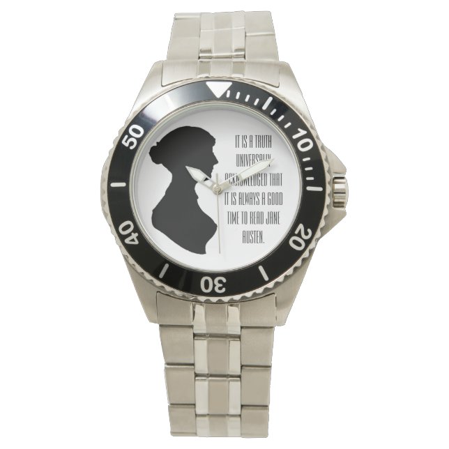 Tijd om Jane Austen te lezen  Horloge (Voorkant)