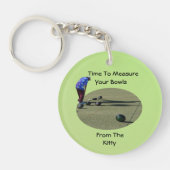 Tijd om je kommen te meten, Sleutelhanger (Voorkant)