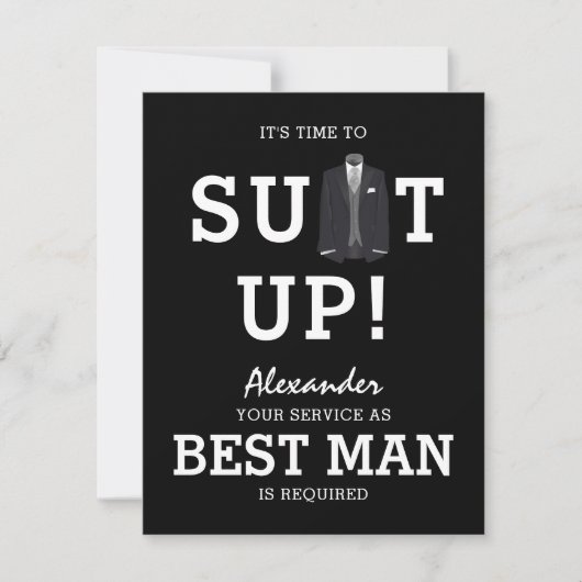 Tijd om je te kleden! | Wil je? Kaart (Voorkant)