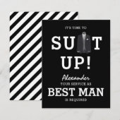 Tijd om je te kleden! | Wil je? Kaart (Voorkant / Achterkant)