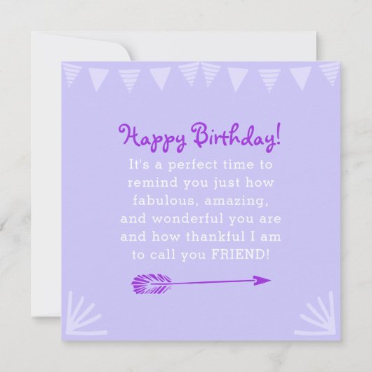 Tijd om je te vieren, verjaardag kaart (Achterkant)