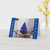 TIJD OM KERST TE VIEREN KAART (Gele Bloem)