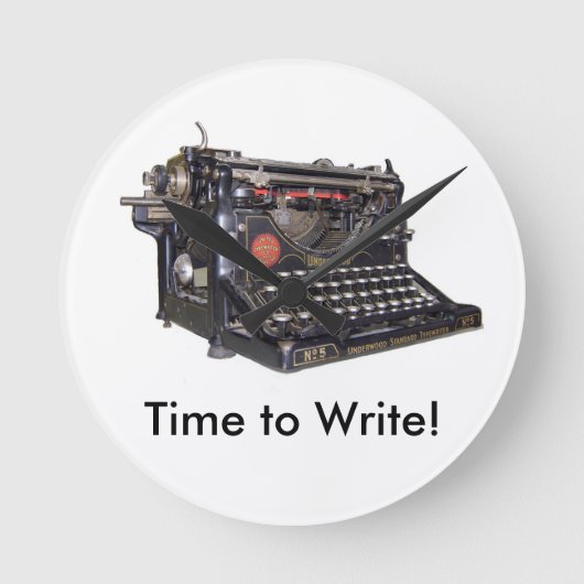 Tijd om klok te schrijven (Voorkant)