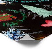 Tijd om lelijke truien te rocken poster (Hoek)