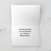 TIJD OM "MERRY CHRISTMAS" AAN U TE ZEGGEN! FEESTDAGEN KAART (Binnen)