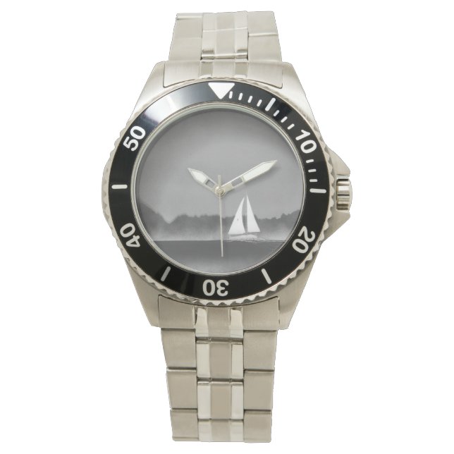 Tijd om met de boot te varen horloge (Voorkant)