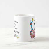 Tijd om met oma te spelen koffiemok (Center)