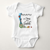 Tijd om met papa te spelen romper (Voorkant)