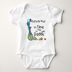 Tijd om met papa te spelen romper