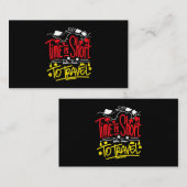 Tijd om mijn gezicht te trainen voor subtiele uitd visitekaartje (Voorkant / Achterkant)