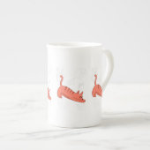 Tijd om Mok theepot met tweetone koffie te stoppen (Voorkant rechts)