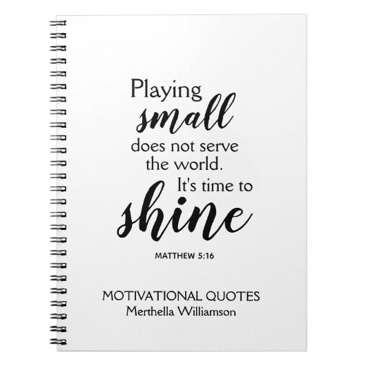 TIJD OM Motivatie AANGEWEZEN TE SCHUIVEN Notitieboek (Voorkant)