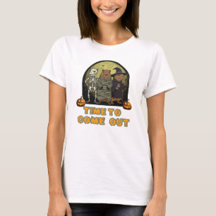 Tijd om naar buiten te komen t-shirt
