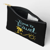 Tijd om naar het strand te reizen etui (Open)