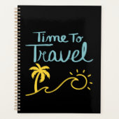 Tijd om naar het strand te reizen planner (Voorkant)