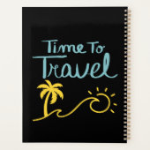 Tijd om naar het strand te reizen planner (Achterkant)