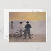 Tijd om naar huis te gaan briefkaart (Voorkant / Achterkant)