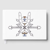 Tijd om naar metal te luisteren gastenboek (Voorkant)