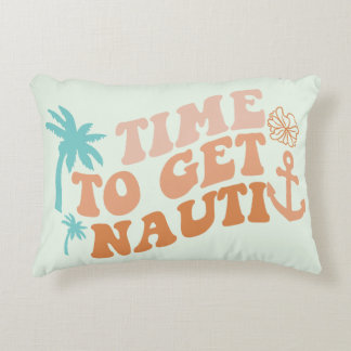 Tijd om Nauti te krijgen Accent Kussen