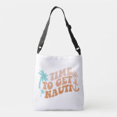 Tijd om Nauti te krijgen Crossbody Tas (Achterkant)