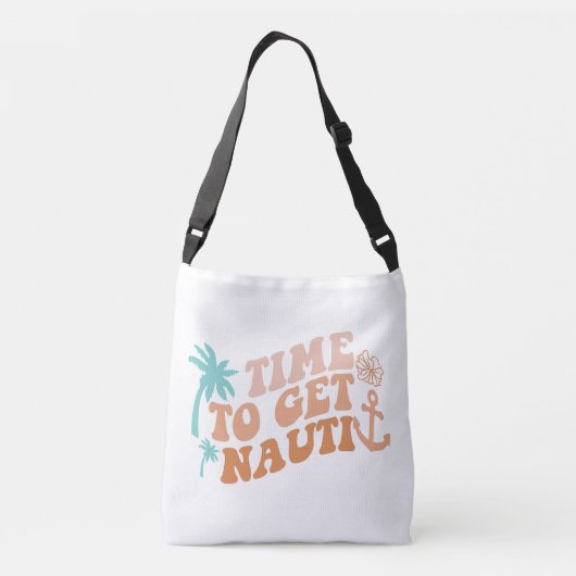 Tijd om Nauti te krijgen Crossbody Tas (Achterkant)