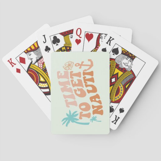 Tijd om Nauti te krijgen Pokerkaarten (Achterkant)