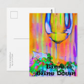 Tijd om neer te gaan briefkaart (Voorkant / Achterkant)