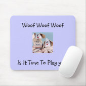 "TIJD OM NOG TE SPELEN?" MOUSEPAD MUISMAT (Met muis)