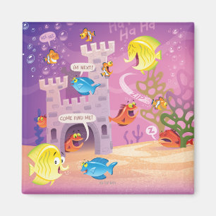 Tijd om onder het Zee te tellen Magneet